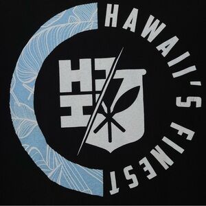 Hawaii's Finest (2020) Black Graphic Tee L
